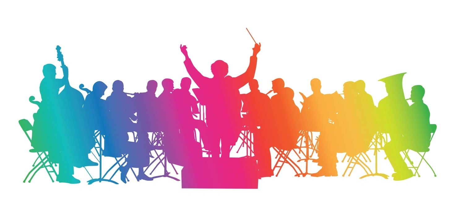 Orchestra conductor representing appraisal SLA harmony